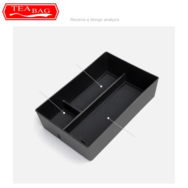 For BYD Seal Atto 4 DM-i 2024 2023 Car Styling Center Console Organizer Storage Interior Armrest Storage Box Auto Accessories