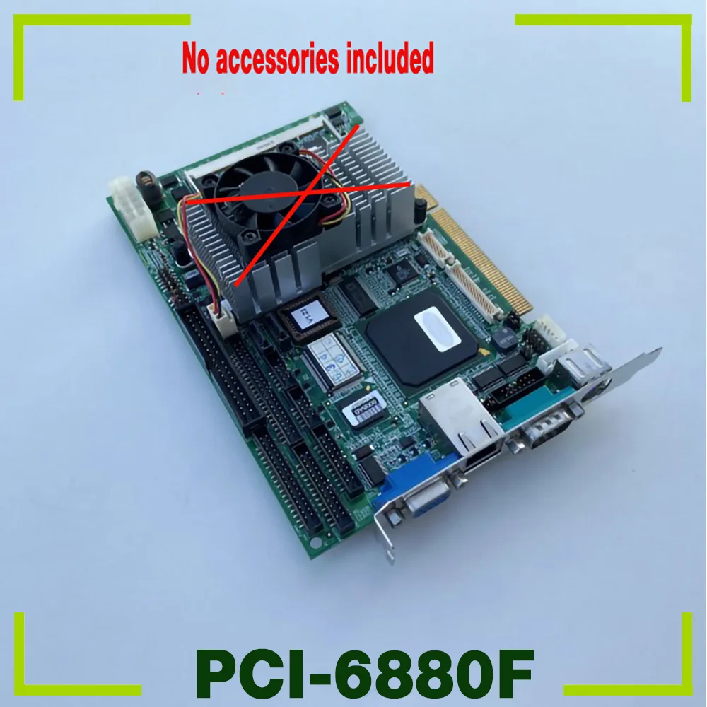 

Встроенная плата половинной длины PCI-6880F, материнская плата промышленного управления для Advantech PCI-6880 Rev.A1