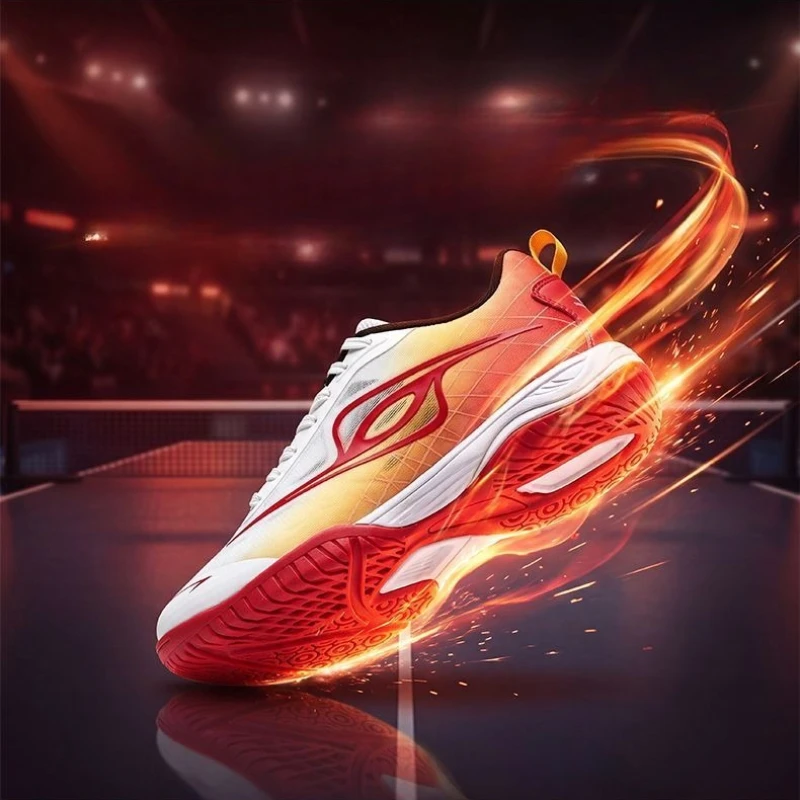 2026 New Trend Badminton Mens Shoes Unisex Man Indoor Court Shoes Light Weight Men Tennis Shoes Lacing Table Tennis Shoe for Man