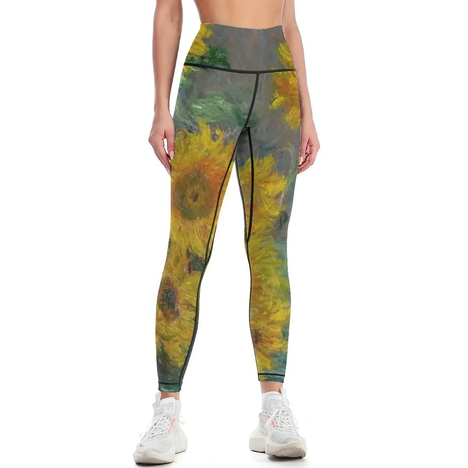 

Sunflowers Leggings gym's sportswear legging push up flared sporty woman push up Womens Leggings