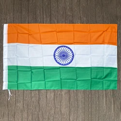 xvggdg NEW india Flag 3ft x 5ft Hanging Indians Flag Polyester standard Flag Banner
