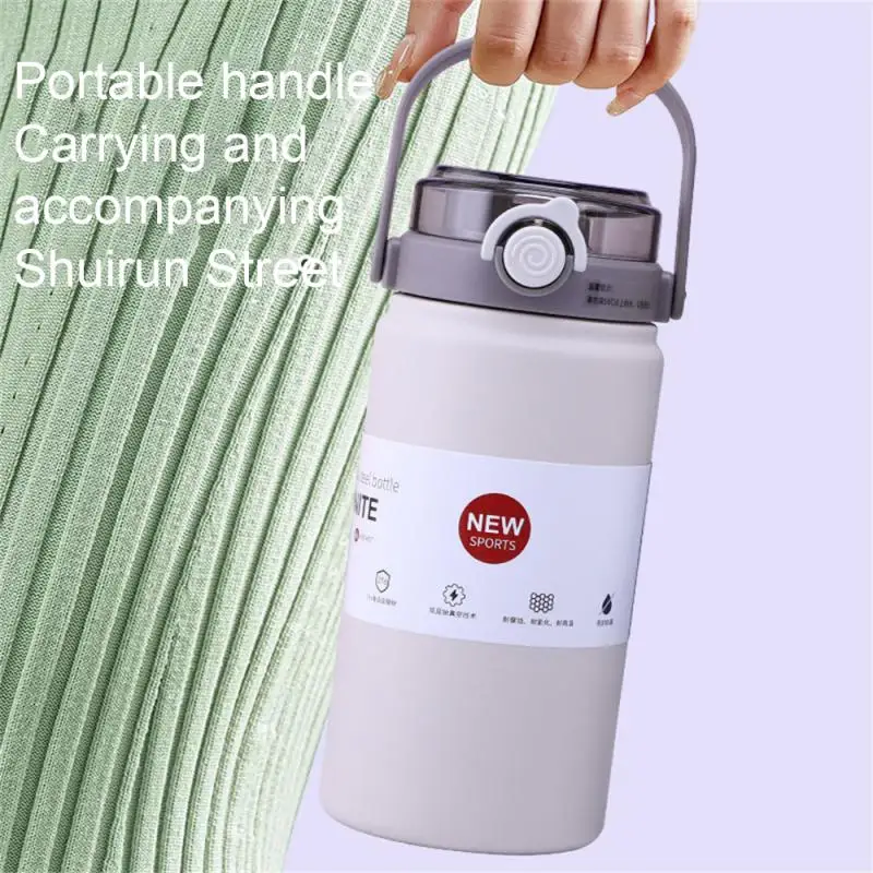 Stainless Steel Water Cup Non-toxic Suitable For Carrying When Going Out Easy To Use Drinking From A Straw Easy To Carry