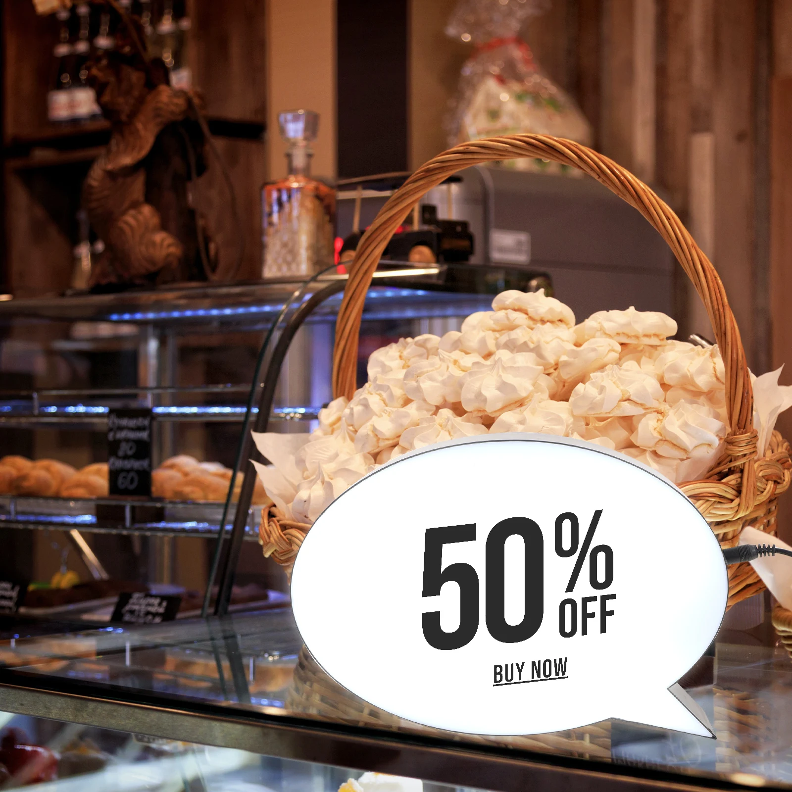 LED Handwriting Message Light Box Dry Erase Board Smooth Writing Surface Erasable Large Message Board Home Office