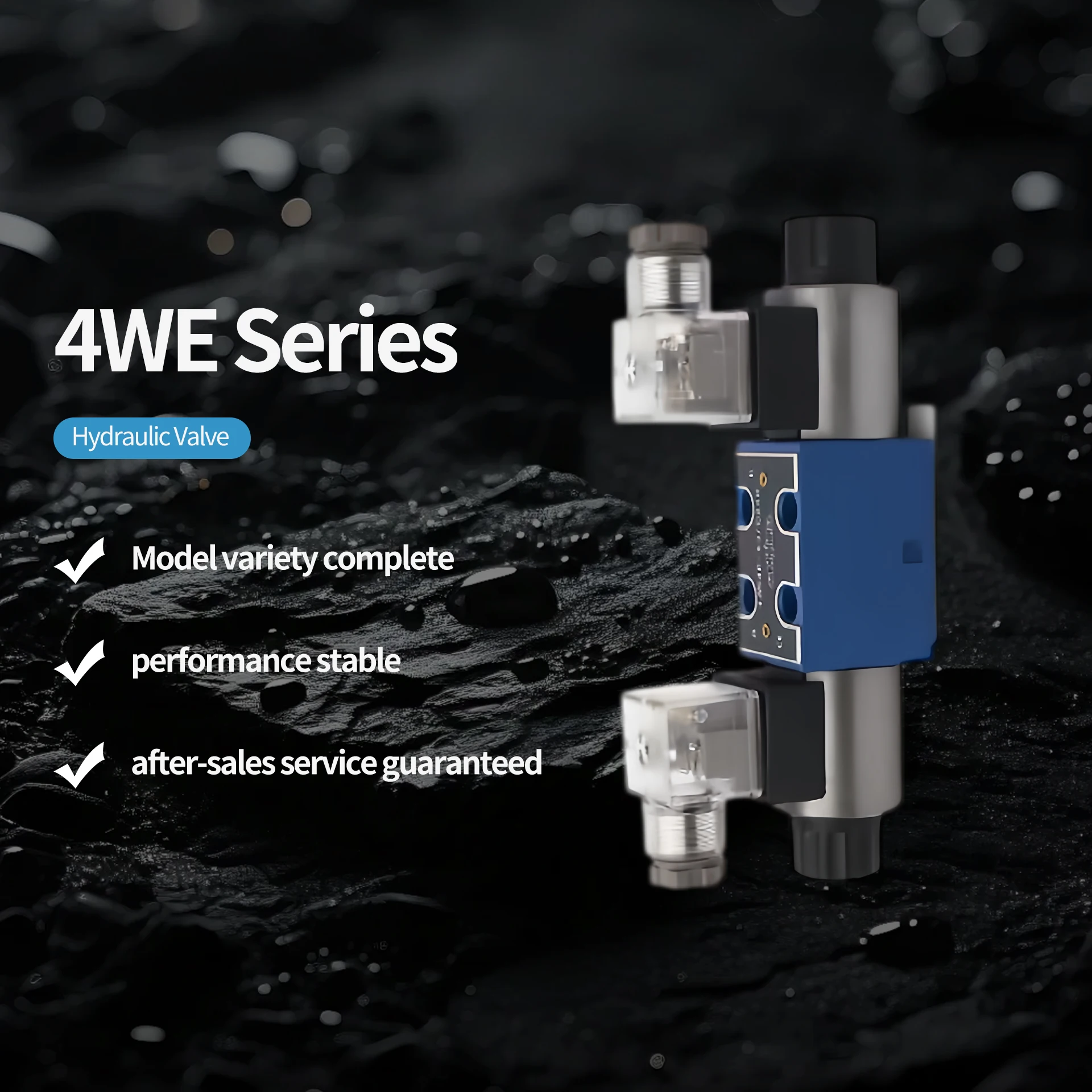 4WE Single Hydraulic Solenoid Valve Industrial Heavy Duty Explosion-Proof For Industrial Applications