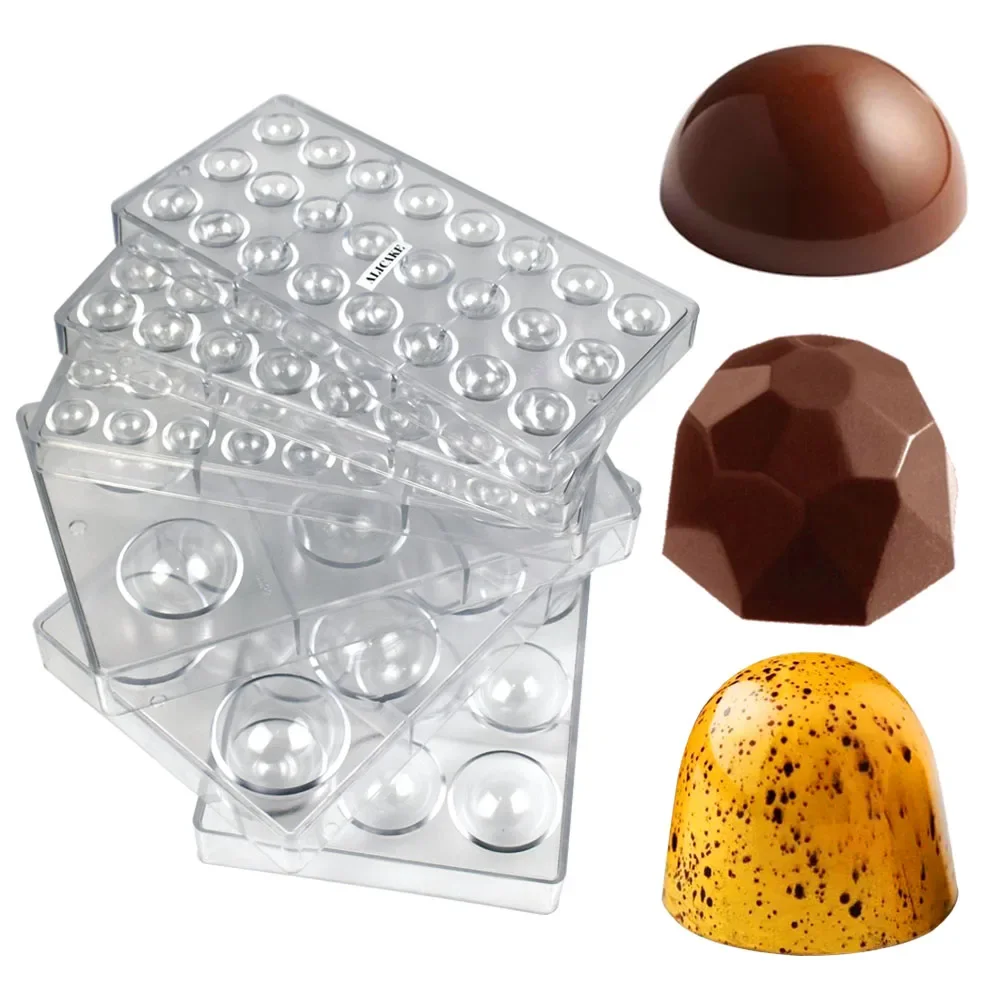 

Chocolate Candy Mold Baking Polycarbonate Chocolate Molds Confectionery Bonbons Form Mould Kitchen Baking Pastry Bakery Tools