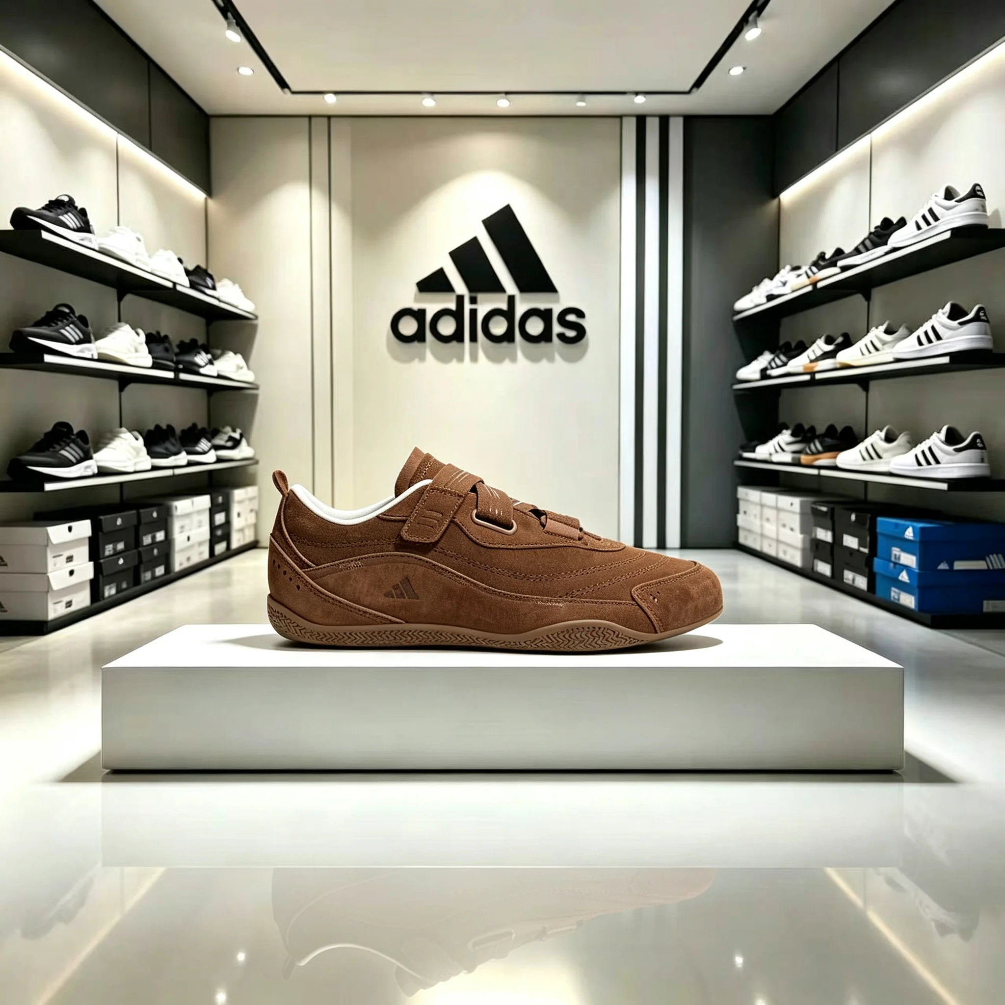 adidas-urban-reverie-chaussures-de-ville-decontractees-pour-femmes-en-cuir-et-cuir-partage-confortables-et-legeres-a-tige-basse-couleur-marron-modele-kj4034