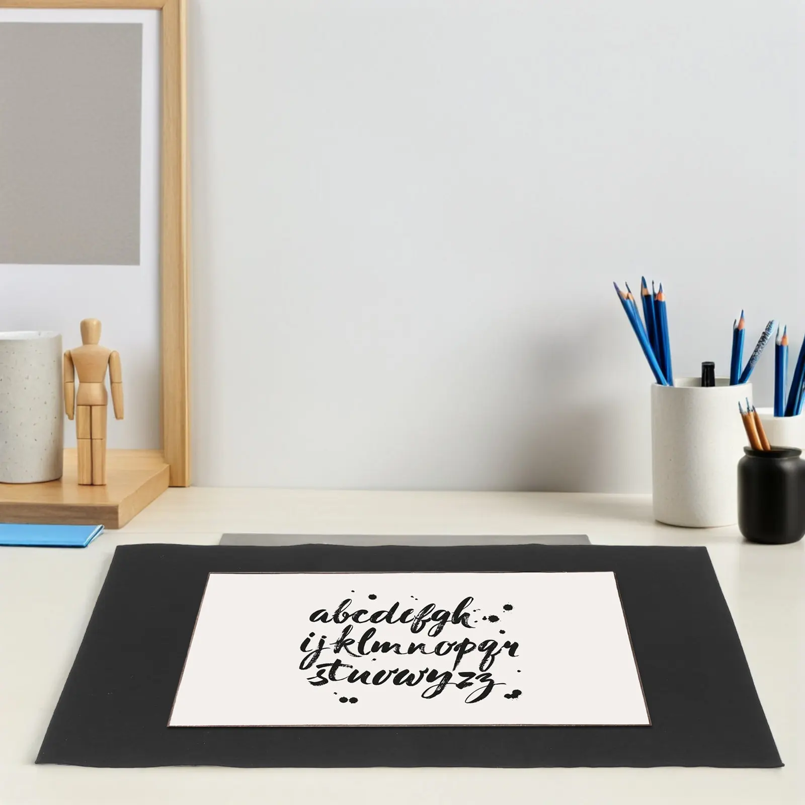 Chinese Calligraphy Felt Mat 60x120cm Wool Blend Thick Ink Absorbent Brush Painting Desk Protector Xuan Paper Underlay