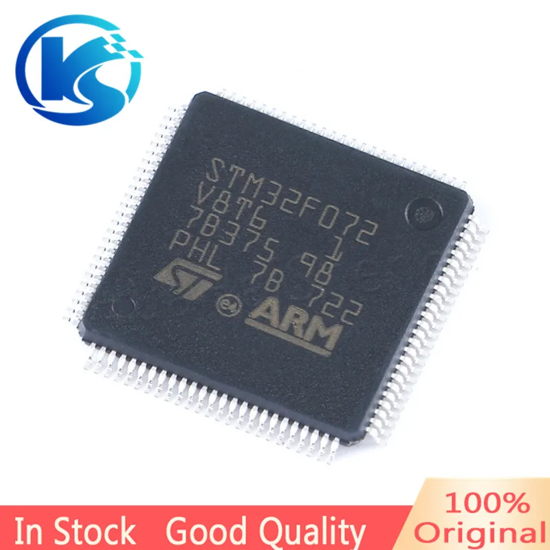 

STM32F072V8T6 STM32F072 V8T6 LQFP100 32-bit Microcontroller/Flash Memory