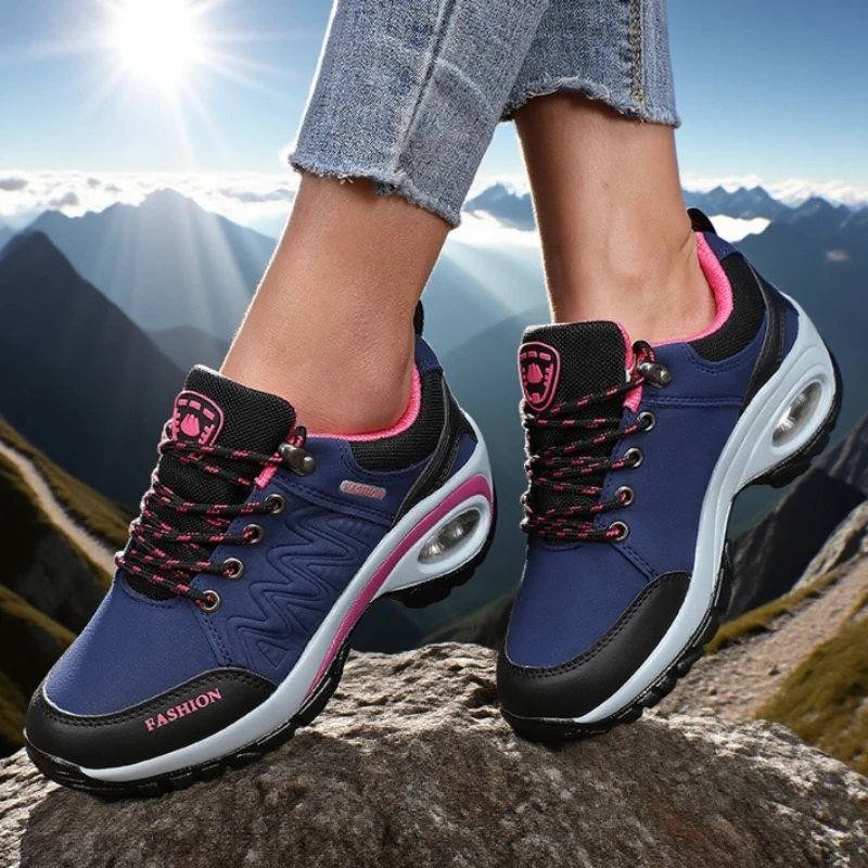 Neue Vulkanisierte Frauen Schuhe Modische Atmungsaktive Oberen Outdoor Camping Schuhe Anti Slip Flexible Weibliche Designer Turnschuhe Frauen