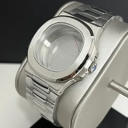 High quality case Kit 42mm NH36 stainless steel strap butterfly double buckle or NH35/34 movement watch modified repair parts
