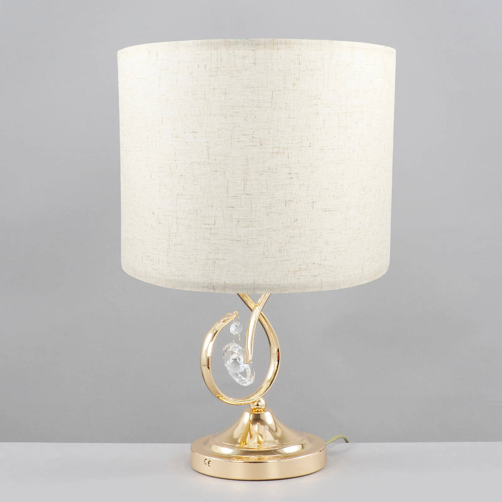 

Linen Lampshade Round Solid Color Iron Frame For Table Floor Pendant Lights Dust Protection Home Decor Bedroom Living Room