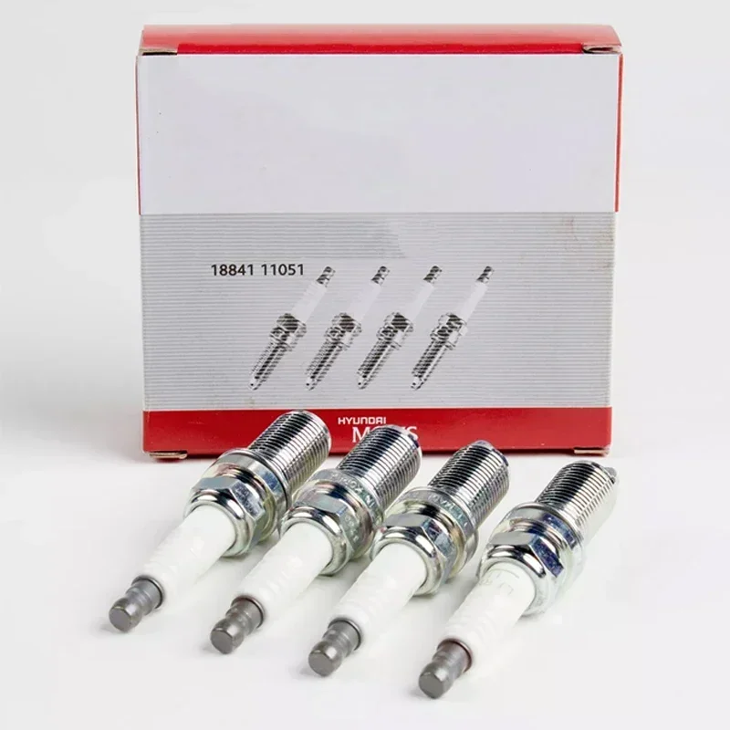 

4/6pcs 18840-11051 ILFR5B11 Laser Iridium Spark Plug For HYUNDAI GENESIS SANTA FE KIA OPTIMA RONDO 1884011051 ILFR5B-11
