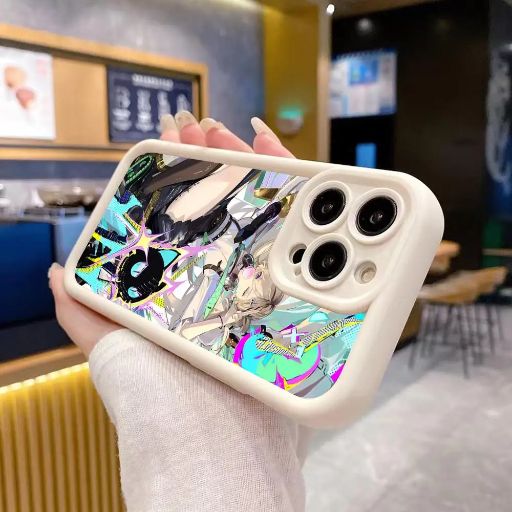 

Чехол Wuthering Waves Lynae для iPhone 17 16 15 14 13 12 11 Air Pro Max Plus, утолщенный, из ТПУ, цветной, красивый, роскошный