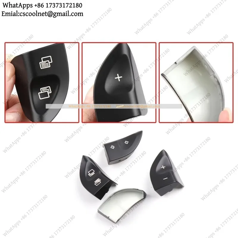 k3 Steering Wheel Multi-Function Switch Button Cover for Mercedes Benz W220 S430 S500 S600 CL500 CL600 Replacement Part