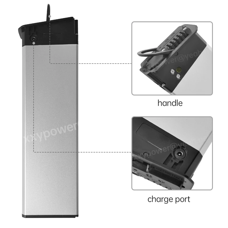 36V Folding Ebike Battery 15.6Ah 17.5Ah 21Ah 22.4Ah 24.5Ah  for engwe c20 pro Electric Bike