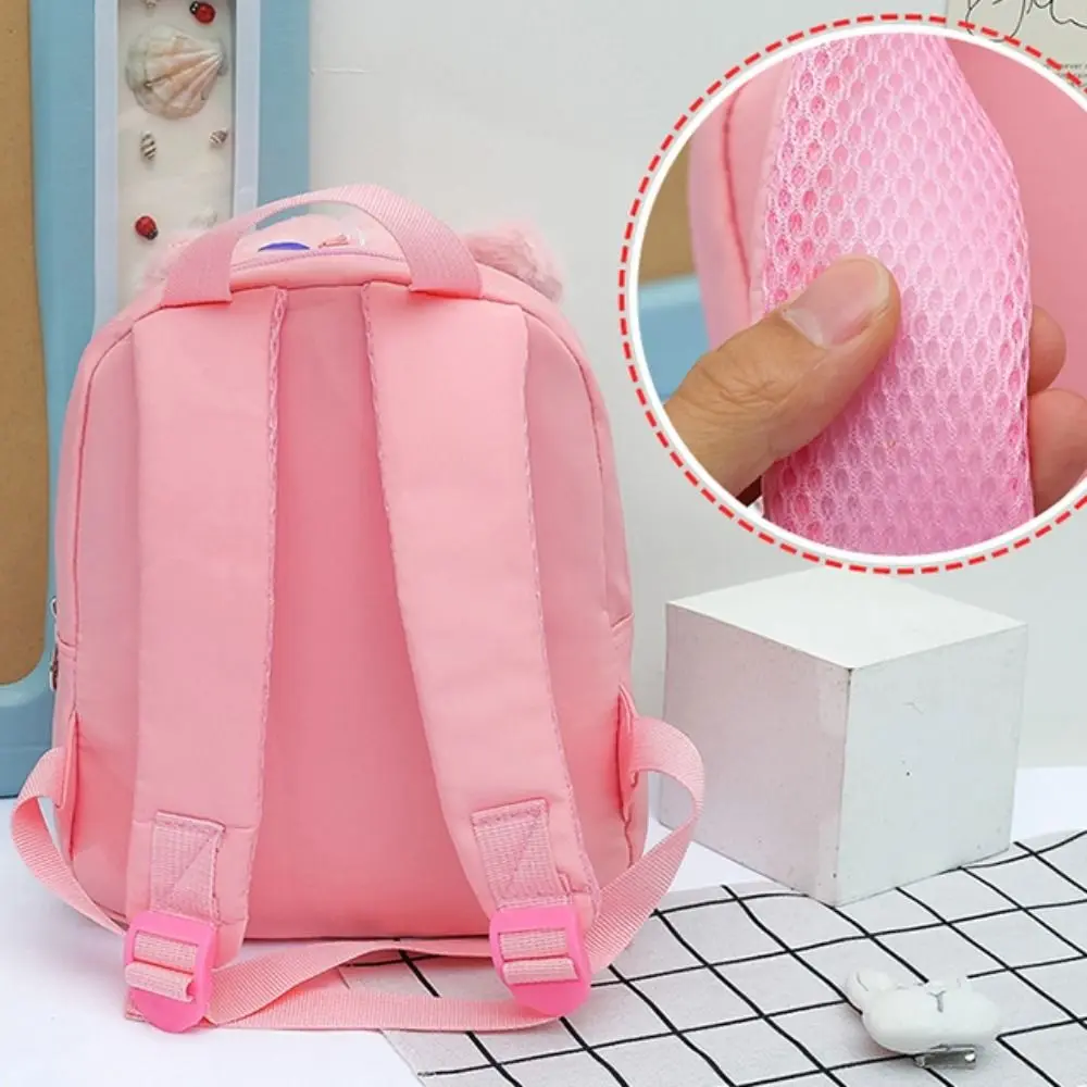 Tas ransel boneka kartun portabel kreatif tas bahu lucu poliester tas sekolah siswa bongkar ringan ulang tahun