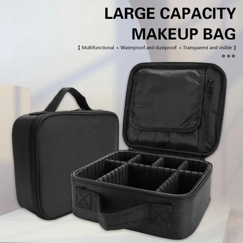 Custodia per il trucco del salone di bellezza scatola da viaggio cosmetica borsa per strumenti per tatuaggi per unghie portatile borsa per accessori