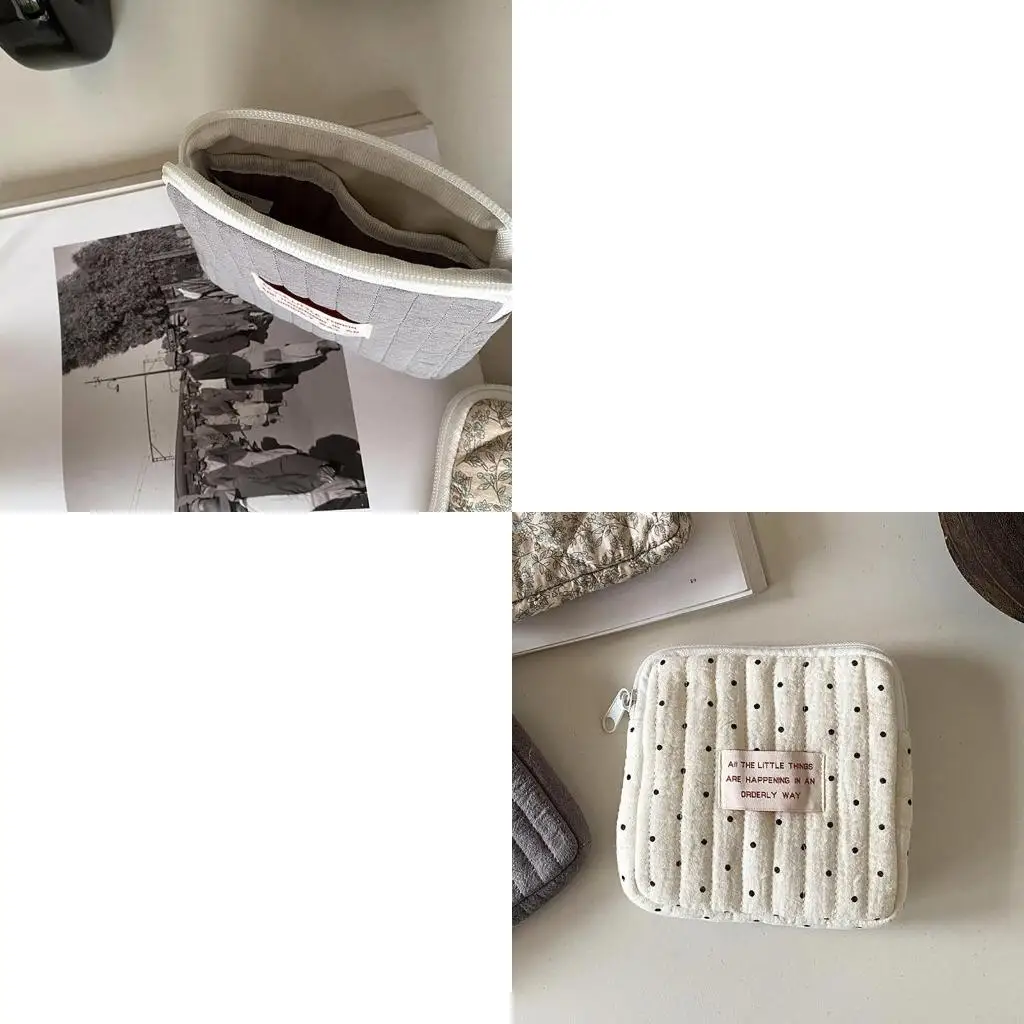 

Sanitary Napkin Storage Bags Cartoon Physiological Period Tampon Bag N2UD