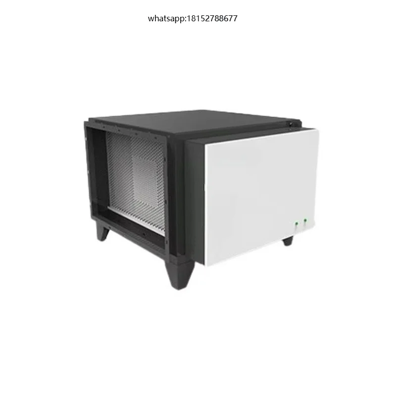 Customized Commercial Kitchen Electrostatic Precipitator 98% Efficient Oil Purifier Removes Fumes for Hotels & Restaurants