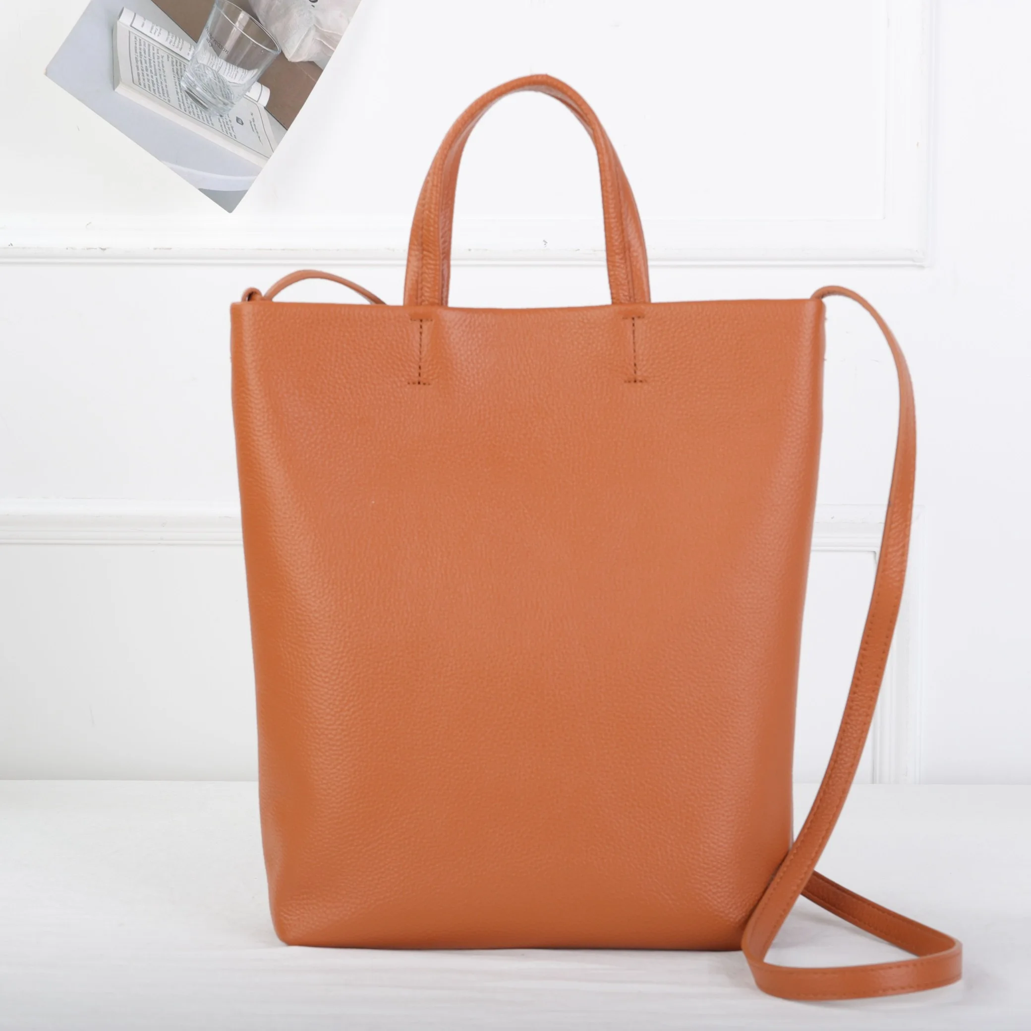 

Женская модная сумка-тоут из натуральной коровьей кожи, роскошная брендовая дизайнерская женская сумка через плечо из воловьей кожи, женская сумка-ведро для женщин