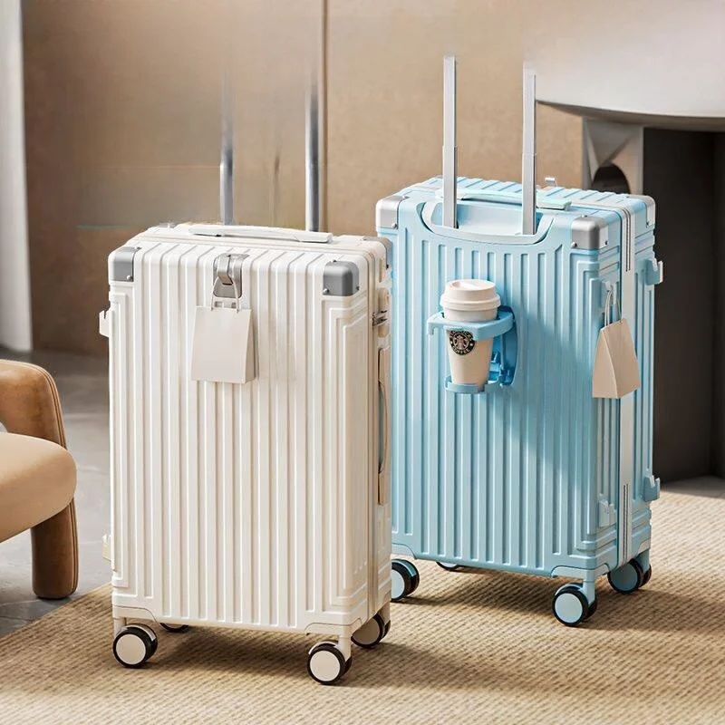 multi-functional-women's-luggage-2026-new-20-inch-check-in-bag-three-lock-travel-suitcase-leather-explosion-proof-password-pu