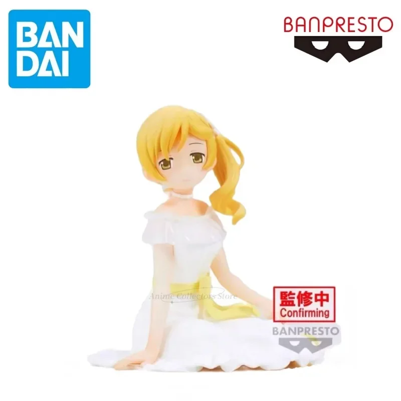 Originale Banpresto Madoka Magica 10cm Akemi Homura Tomoe Mami Action Figure PVC modello bambola giocattolo ornamenti regalo di natale