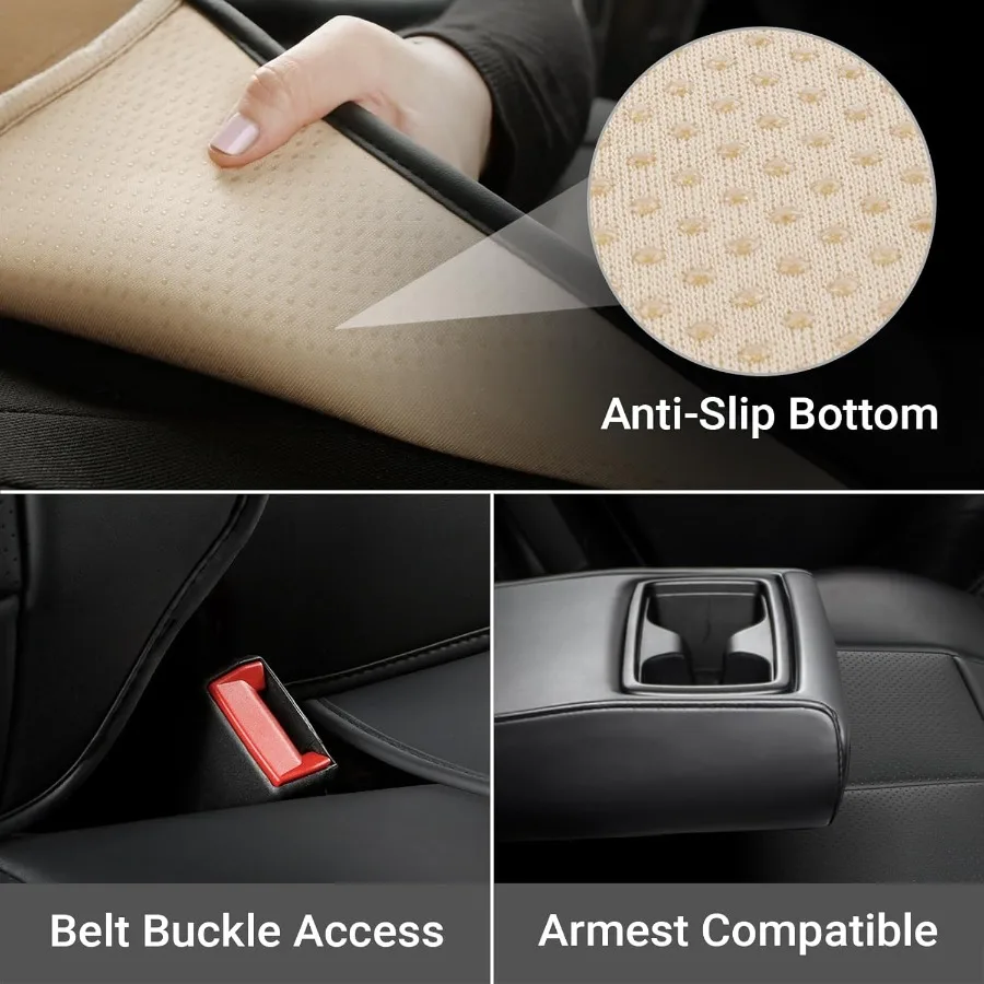 Чехлы на автомобильные сиденья на заказ, совместимые с 20042015, кожаные, нескользящие, из пены с эффектом памяти, водонепроницаемые, на заказ, Int