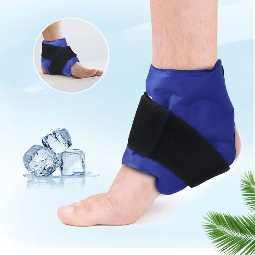 Practical Reusable Gel Ice Pack Hot Cold Therapy Pain Relief Nylon Gel Pack Flexible Strap Design Dual Temperature Ice Bag