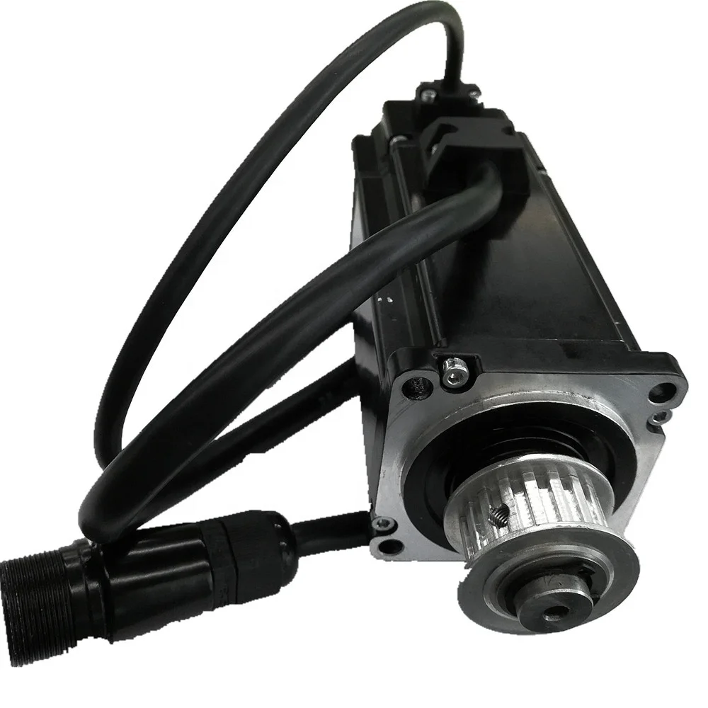 TZBOT DC Servo Motor Elétrico, 220W com Codificador para Peças Robóticas, TZ80N-01330