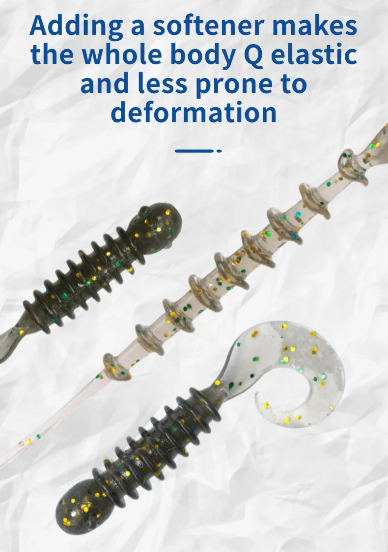 10 قطعة/المجموعة لينة الصيد إغراء 3.5 سنتيمتر 0.35 جرام Wobblers سيليكون الطعم الاصطناعي نكش دودة السحر ل باس سمك السلمون المرقط الكارب الصيد السحر