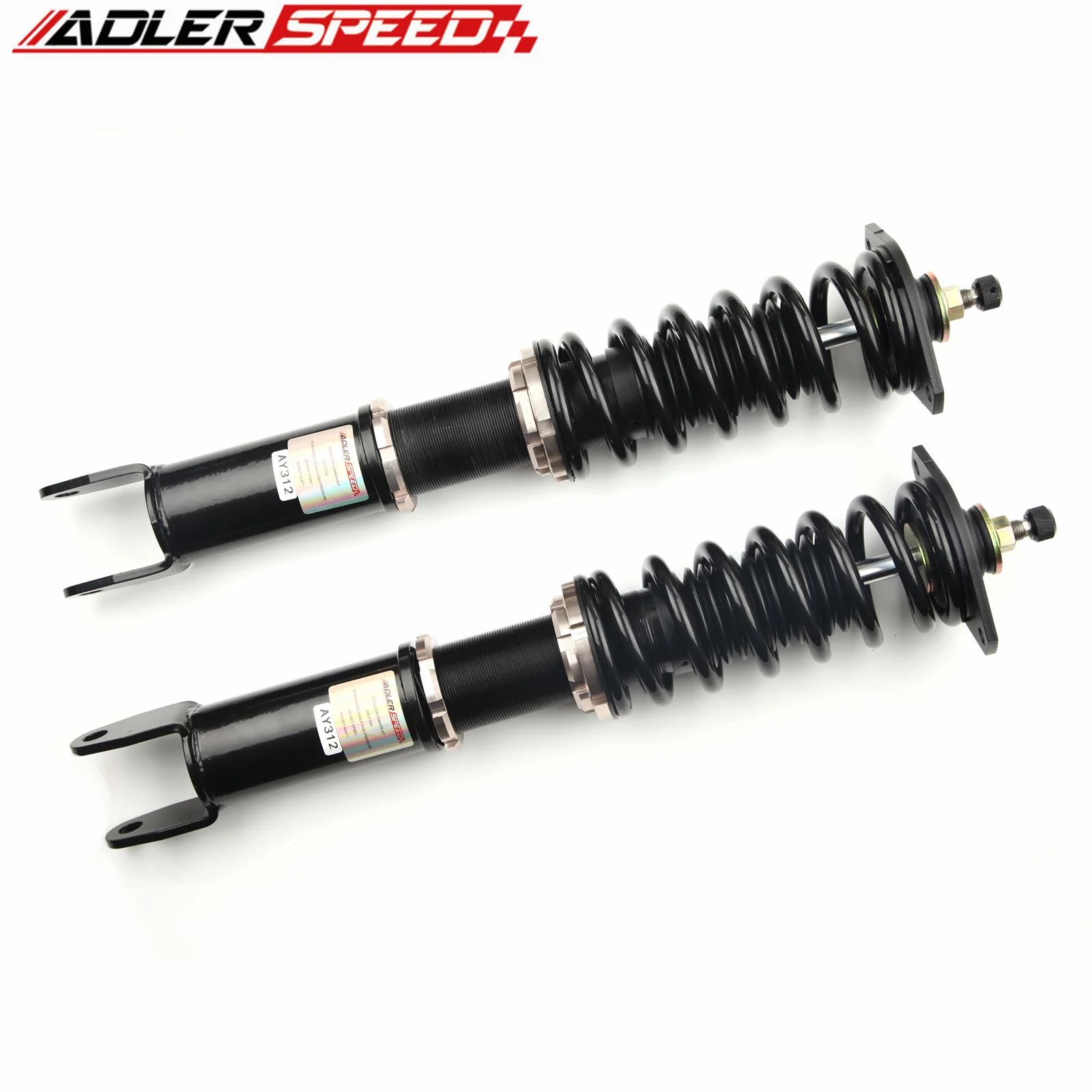 ADLERSPEED 32 Way Damper Mono Tube Coilovers Suspension Kit For Nissan MAXIMA A35 09-14