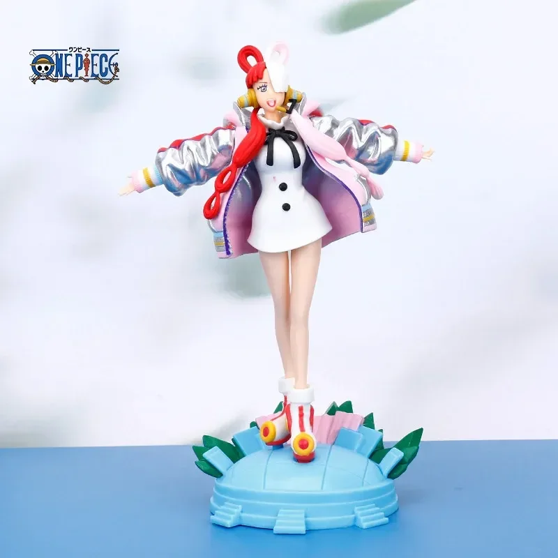 

Один кусок DXF театральная версия красный певец Uta экшн-фигурки модель куклы игрушки коллекционные настольные украшения для детей рождественские подарки