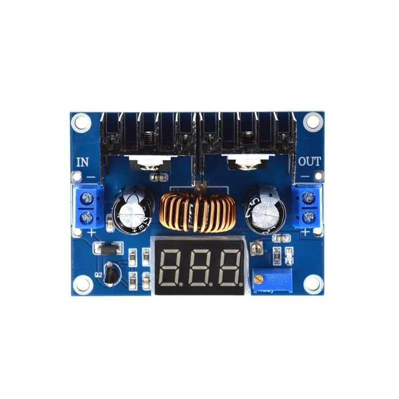 DC-DC step-down module XL4016E1 high power/8A with voltage stabilizer/display/DC voltage regulator board