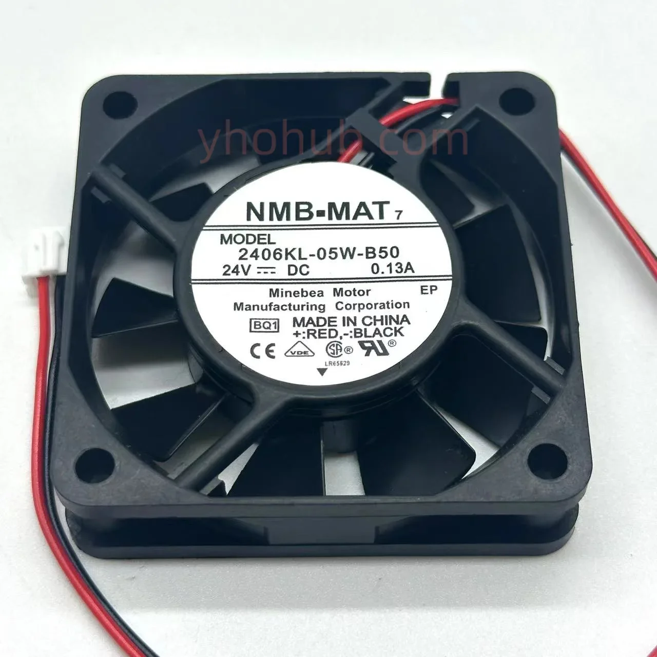 

Вентилятор охлаждения сервера NMB-MAT 2406KL-05W-B50 BQ1 DC 24V 0.13A 60x60x15мм