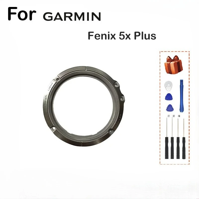 Neu für Garmin Fenix 5x Plus Smartwatch LCD-Bildschirm mit Rahmen + Schutzglas Reparaturteile Ersatz – Detail 4