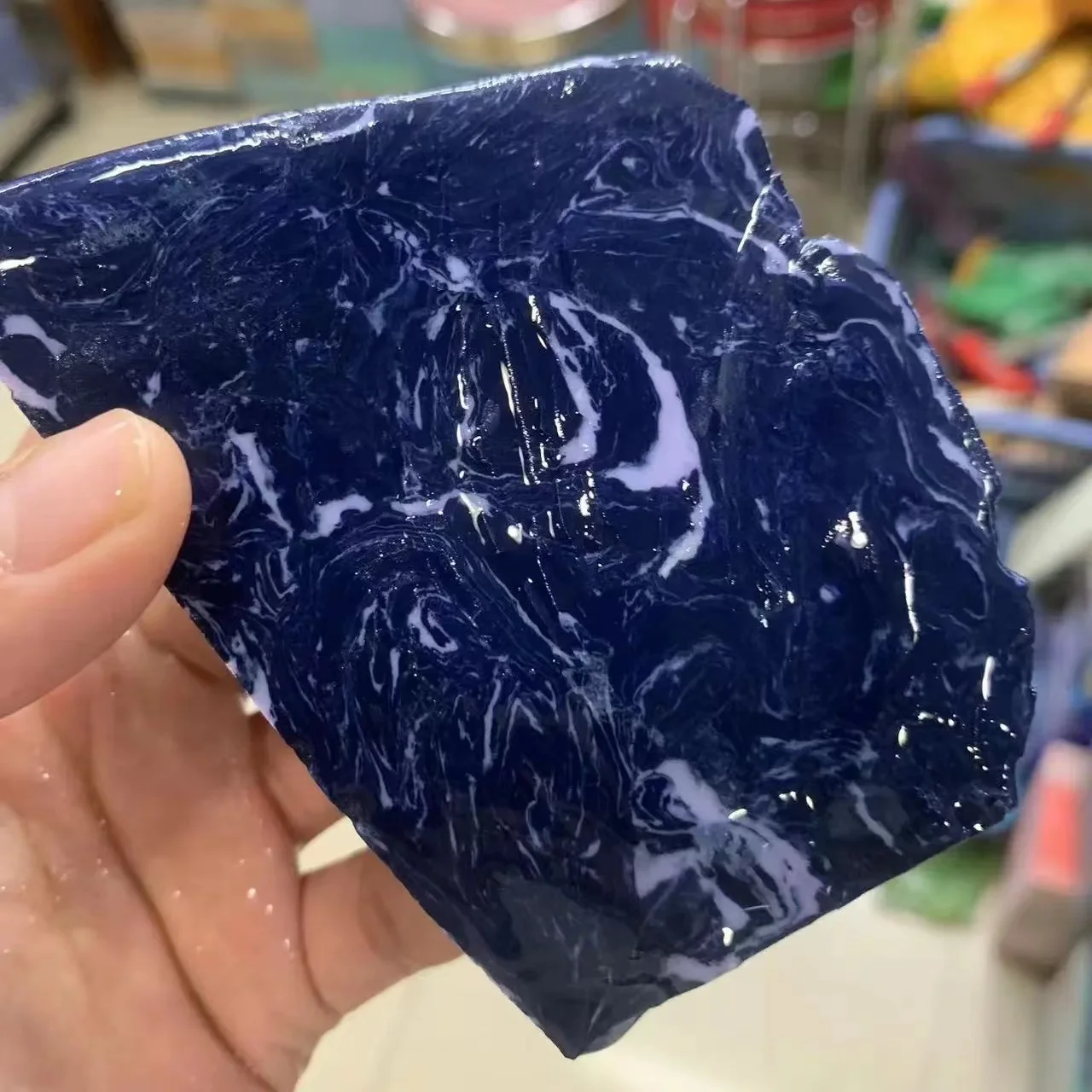 

1KG/Lot Wholesale Artificial Gems Peter Stone Raw Stone Material