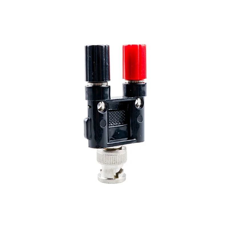 1pcs BNC Male To Female Banana Dual Binding Posts Adapter Covert From BNC Plug Male Pin Covert To Banana Jack Female Socket image 4