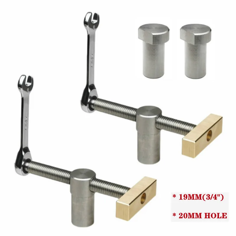 Woodworking Adjustable Desktop Clip Steel Fast Fixed Clip Clamp Fixture Vise Benches Joinery Carpenter Tool Fit for 19mm/20mm