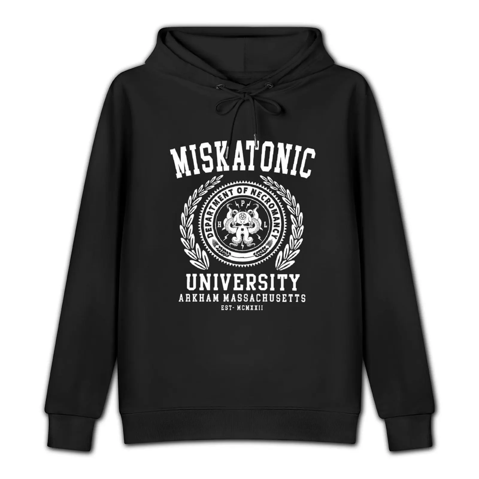 CTHULU AND LOVECRAFT - MISKATONIC UNIVERSITY Pullover Hoodie men clothing men's sweat-shirt clothes for men hoodie