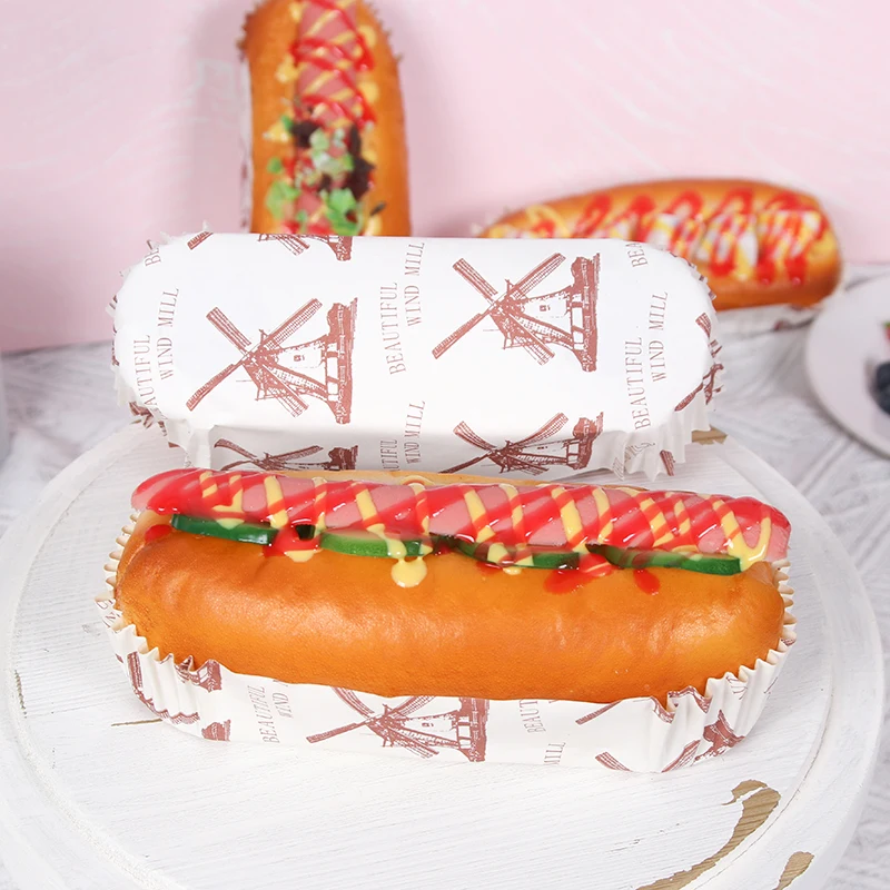 1pcs Simulation Of Hot Dog Cooking Bread Model Props Cake Food Food Window Decoration Children\'s Educational Products