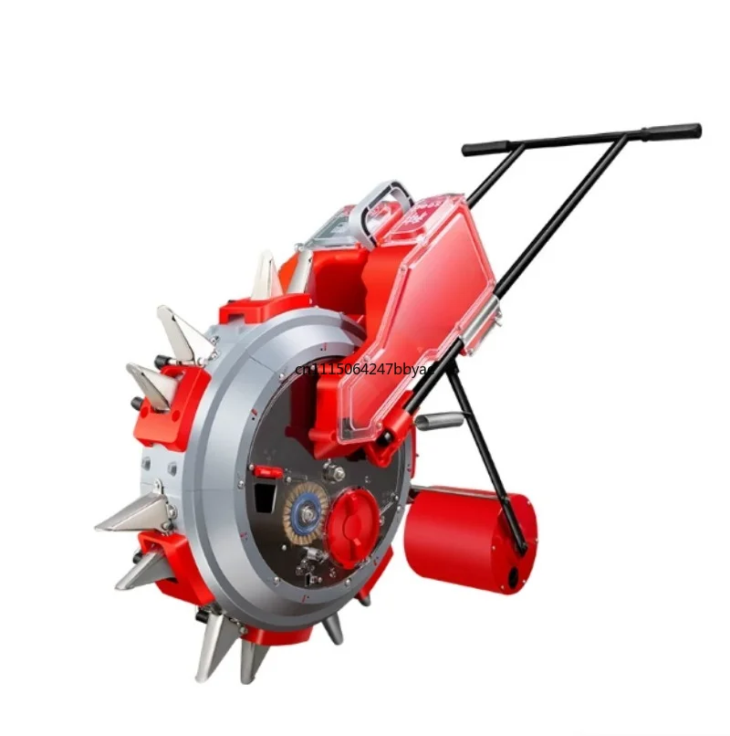 For Multifunctional Retractable Hand Push Seeder, Precision Sowing Tool for Corn Peanut Cotton Soybean Farm Planting Equipment