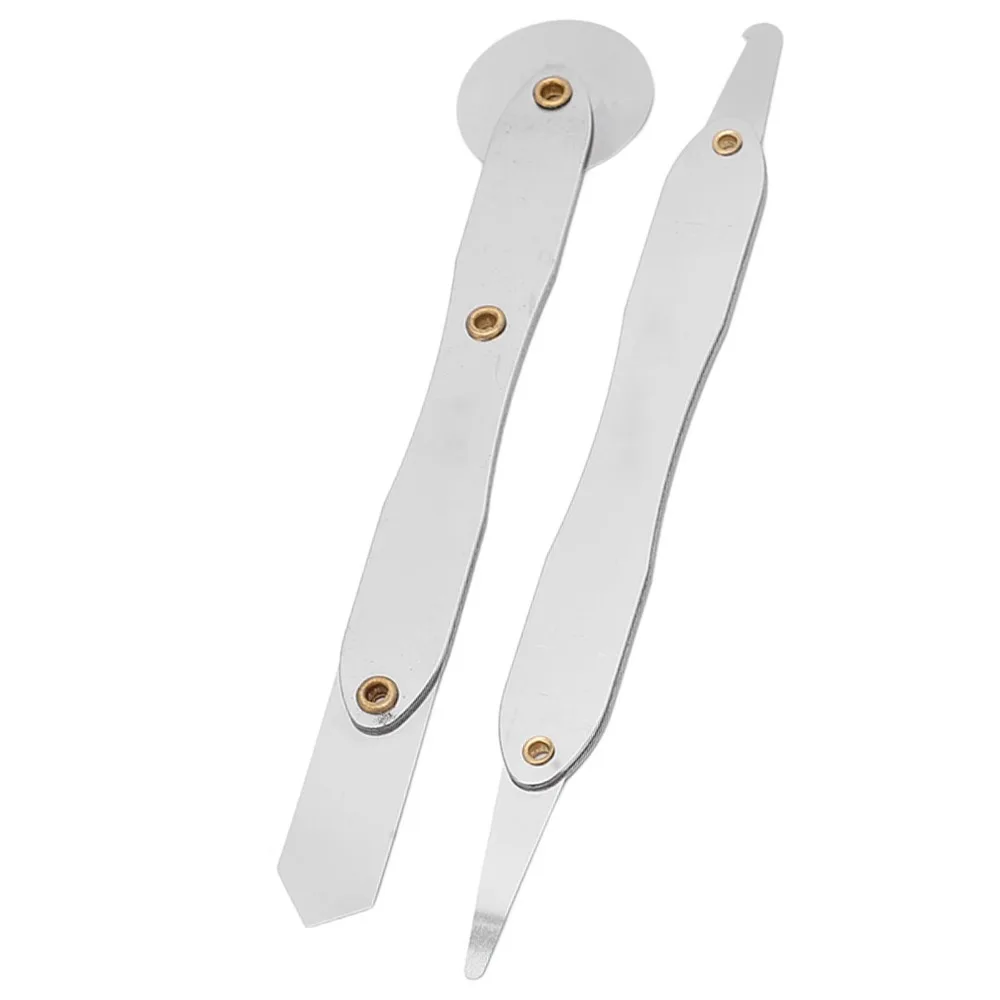 10 PCS Alloy Steel Metal Spatula Set Ultra Thin Mirror Finish Spudger Pry Tool Kit Double Ended Repair Tool Kit