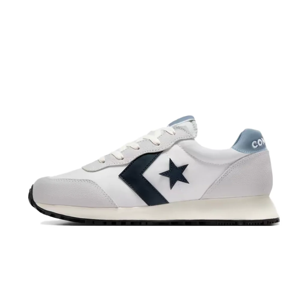 Converse Omega Trainer Unisex Low-Top Casual Shoes  Gray, Soft Synthetic Leather, Comfortable & Versatile A13376C