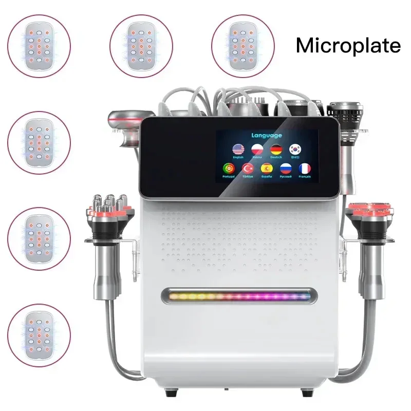 

11in1 80k ultrasonic Cavitation Machine Slimming Beauty Lifting Firm Skin Massager Body Facial Radiofrequency Vacuum Liposuction