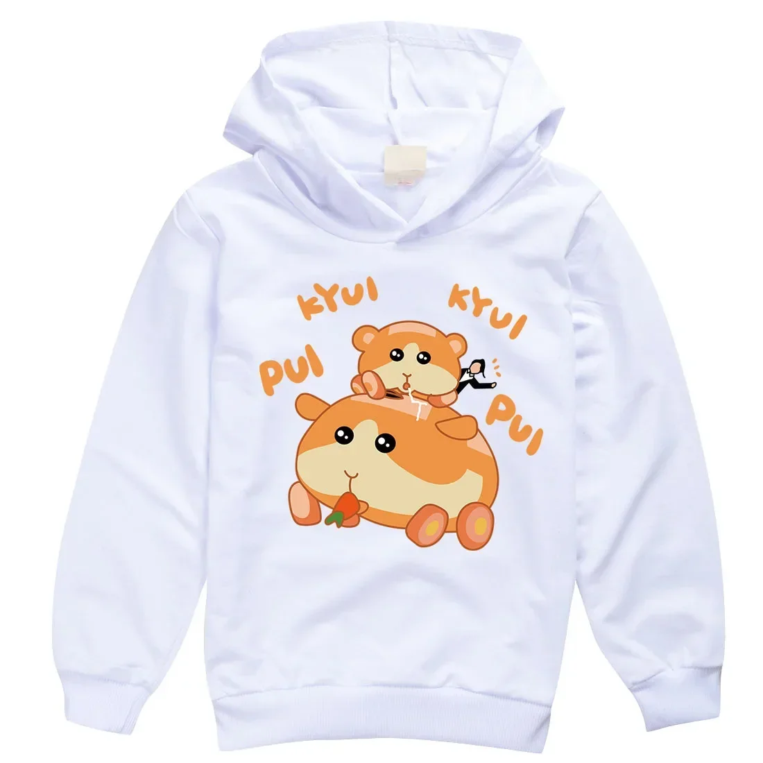 2024 Spring Pui Pui Molcar Hoodie Kids Pop Harajuku Cute Costume Guinea Pigs Sweatshirt Boys Streetwear Drop Ship Girls Clothing