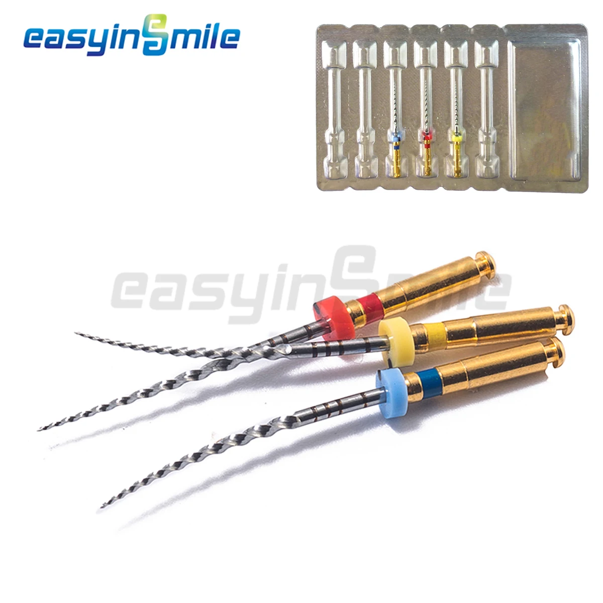 10 packs Dental Endo X-one Files EASYINSMILE NiTi Endodontic Files Wave X-One Root Canal Flexible Instrument In Endodontics