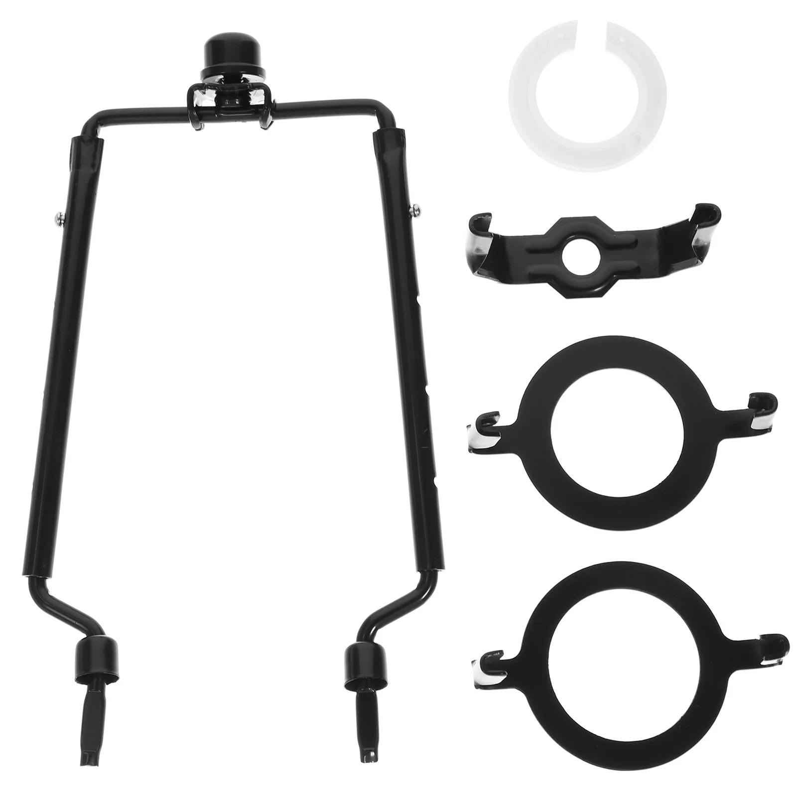 

1Set Lamp Shade Harp Holder Heavy Duty Metal Bracket for 9-12 Inch Shades Lampshade Frame Replacement Parts for Home Cafe