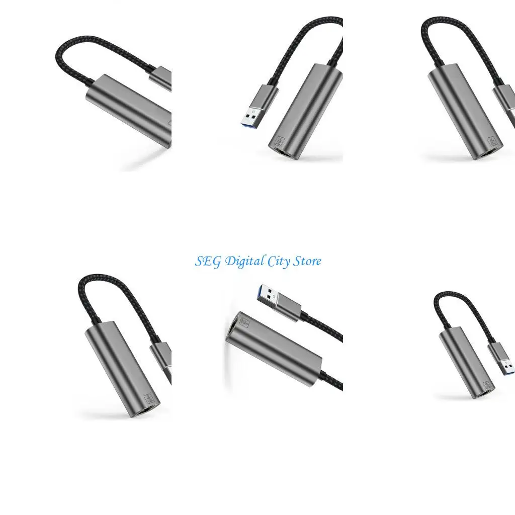 

U75B Внешний адаптер Gigabit Ethernet USB-Rj45, 2,5 Гбит/с, преобразователь USB3.0-Rj45