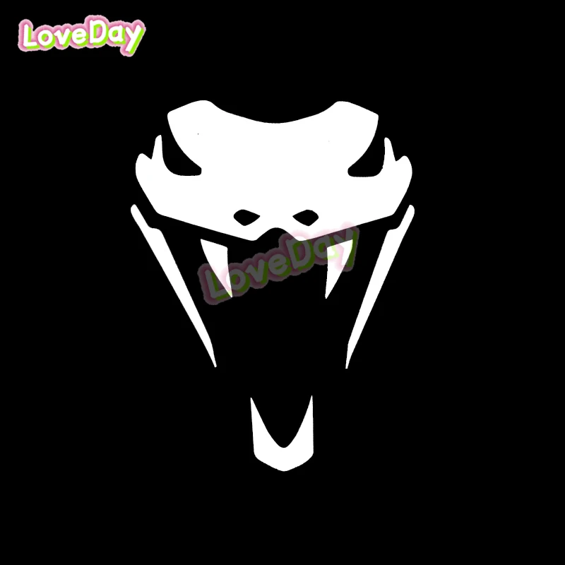 Mamba Animal Snakehead Creative Personality Car Stickers Vinyl Waterproof Glass Stickers Auto Decals