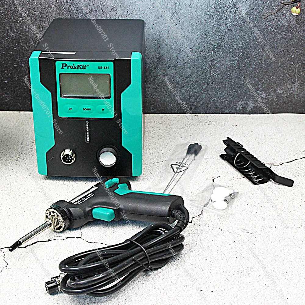 Electric Solder Suction Gun SS-331 SS-331H ESD LCD Digital BGA Tin Pump Suction Absorb Soldering Iron Hot Desoldering Station